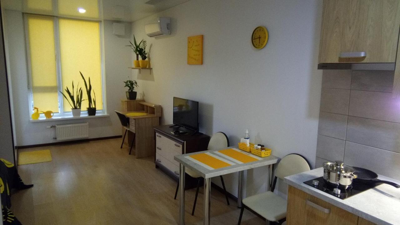 Positive Smile Studio Apartment In The Colorful Comfort Town Residental Complex. Kt-06. Kiev Eksteriør billede