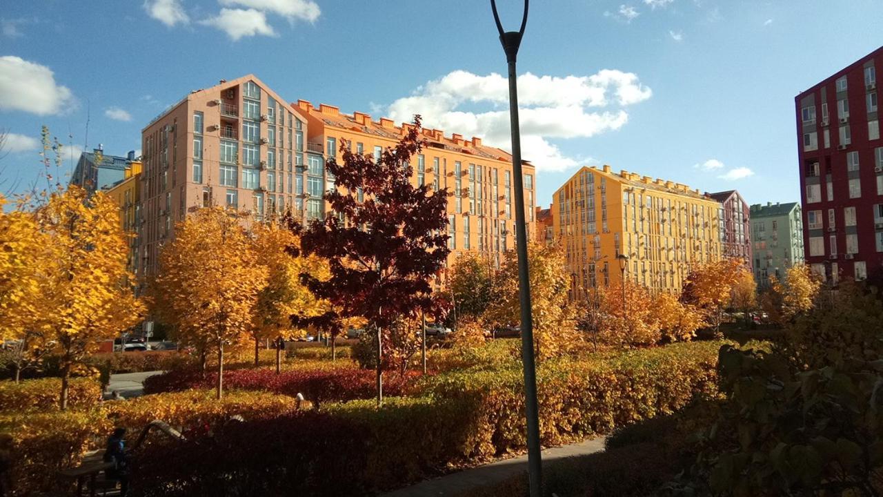 Positive Smile Studio Apartment In The Colorful Comfort Town Residental Complex. Kt-06. Kiev Eksteriør billede